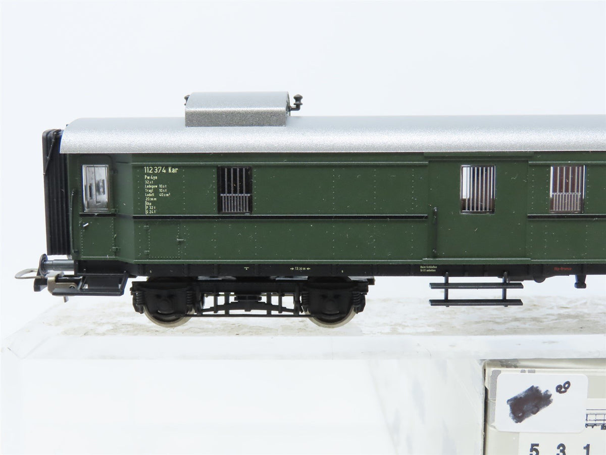 HO Scale PIKO #53170 DB Deutsche Bahn Express Baggage Passenger #112 374