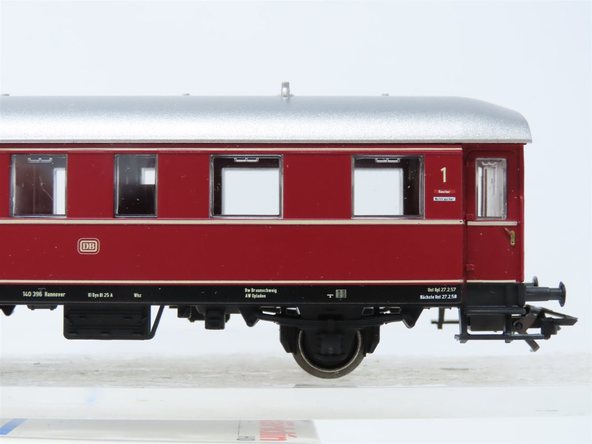 HO Marklin #43351 DB Deutsche Bahn 1st &amp; 2nd Class Coach Passenger #140 396