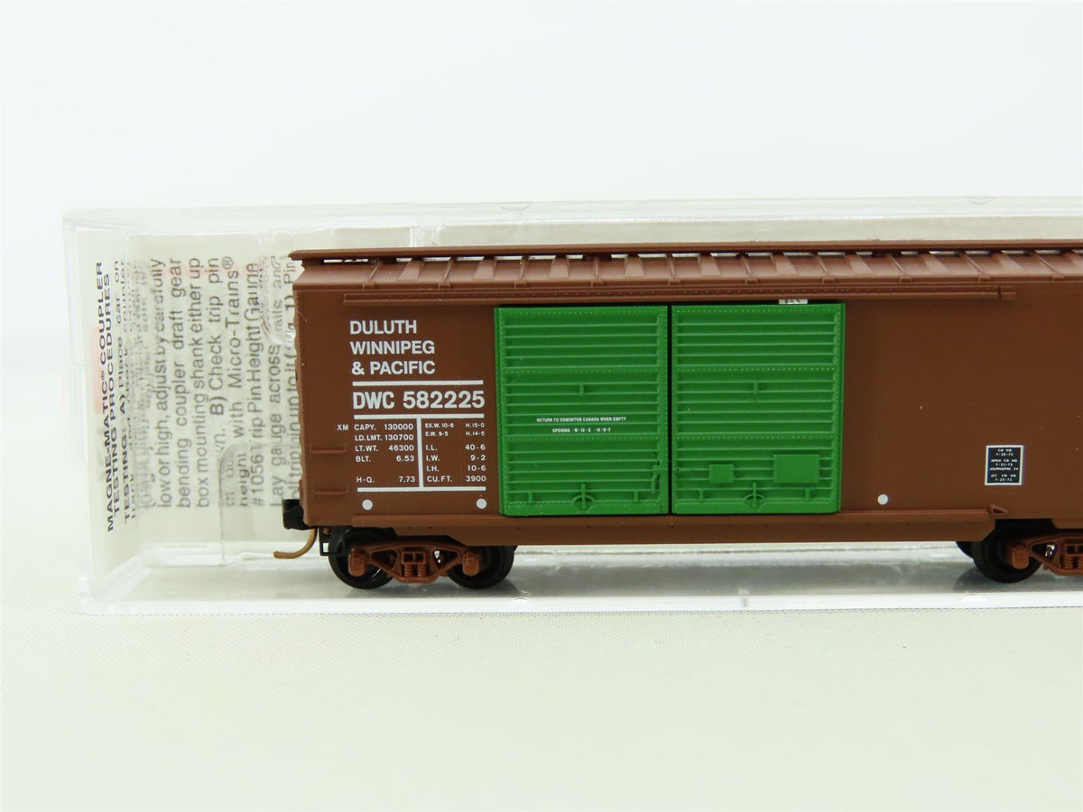 N Scale Micro-Trains MTL 23260 DWP Duluth, Winnipeg &amp;Pacific 40&#39; Box Car #582225