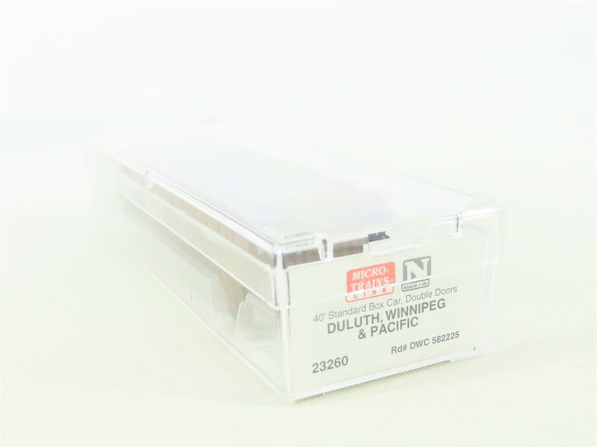 N Scale Micro-Trains MTL 23260 DWP Duluth, Winnipeg &amp;Pacific 40&#39; Box Car #582225