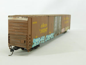 HO Scale WP Western Pacific Double Plug Door Box Car #86098 - Custom