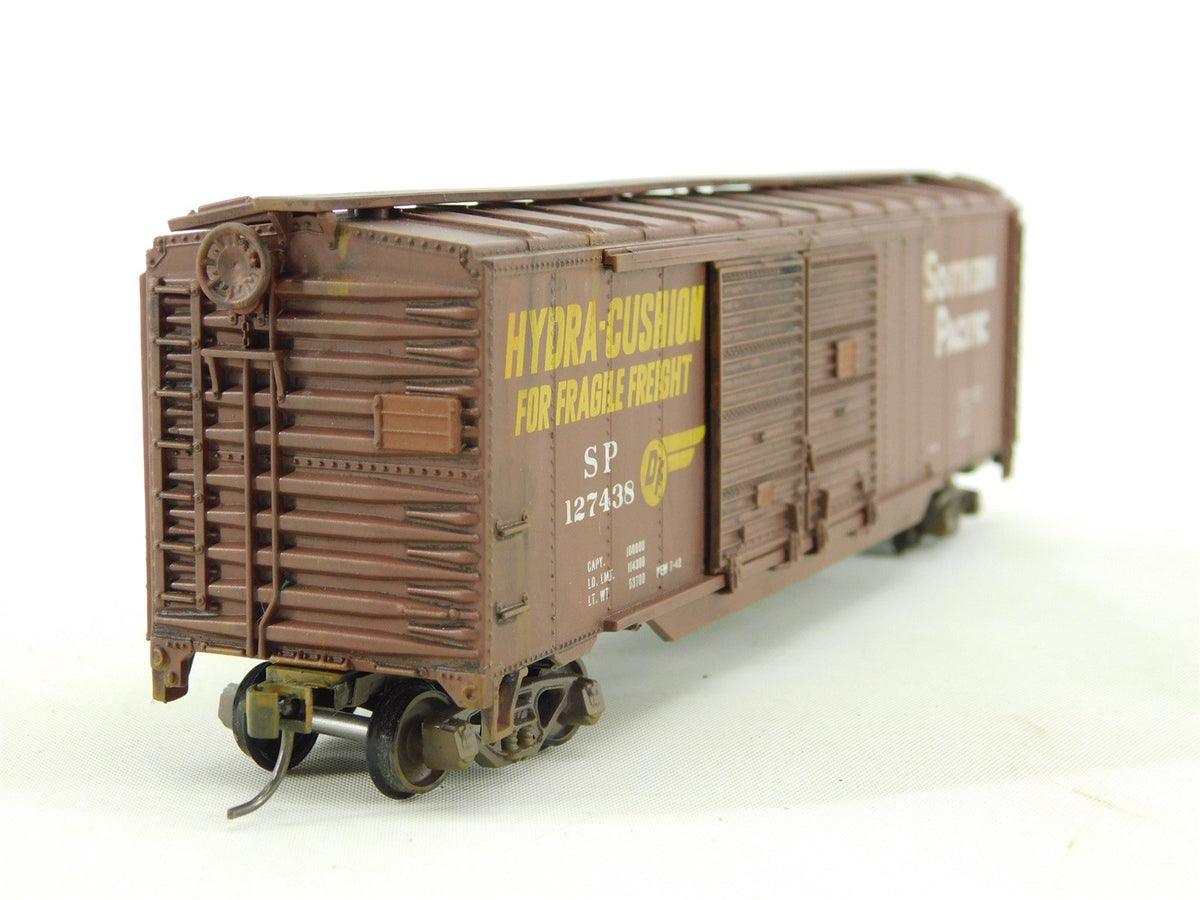 HO  SP Southern Pacific Double Door Box Car #127438 - Pro Custom