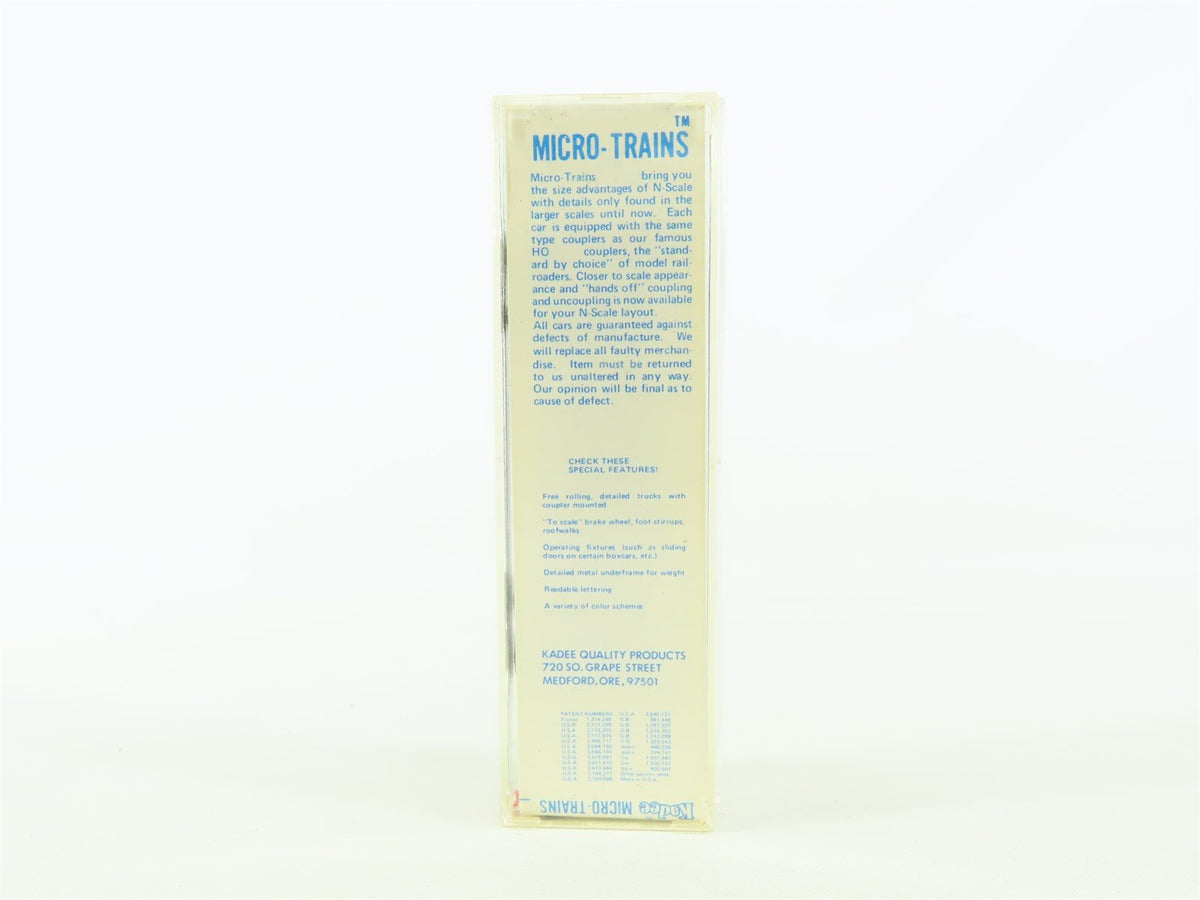 N Scale Micro-Trains MTL 43196 GN Great Northern &quot;Goat&quot; 40&#39; Box Car #3596