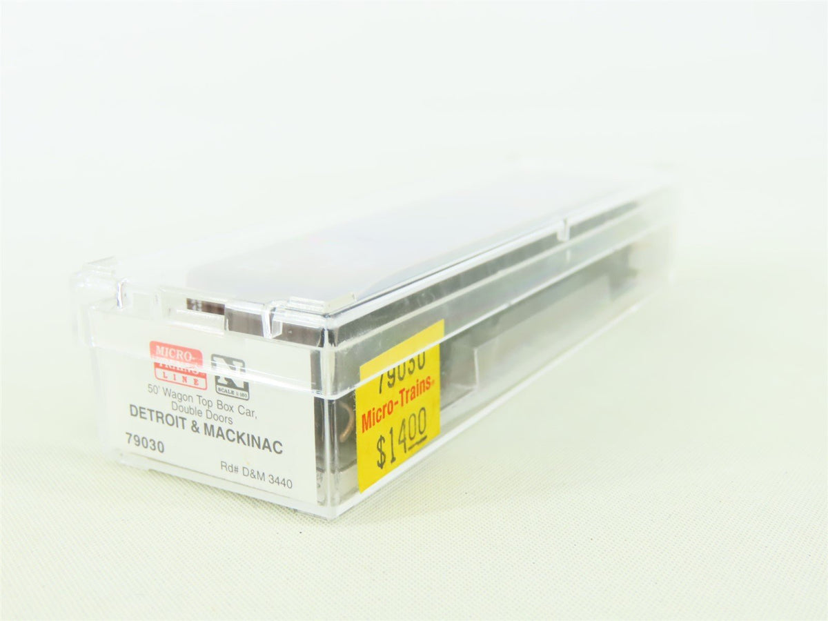 N Scale Micro-Trains MTL 79030 D&amp;M Detroit &amp; Mackinac 50&#39; Box Car #3440