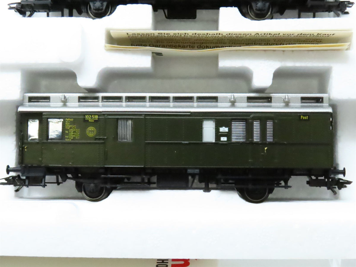 HO Scale Marklin 42353 DR German &quot;Hell&#39;s Valley Railroad&quot; 4-Car Passenger Set