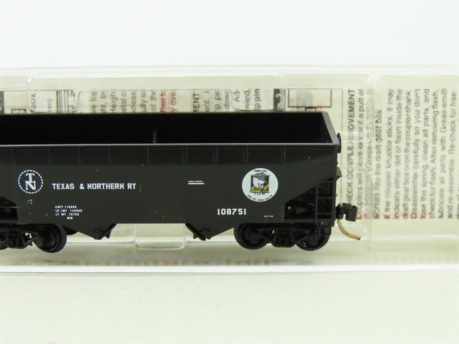 N Scale Micro-Trains MTL 55350 TN Texas & Northern 