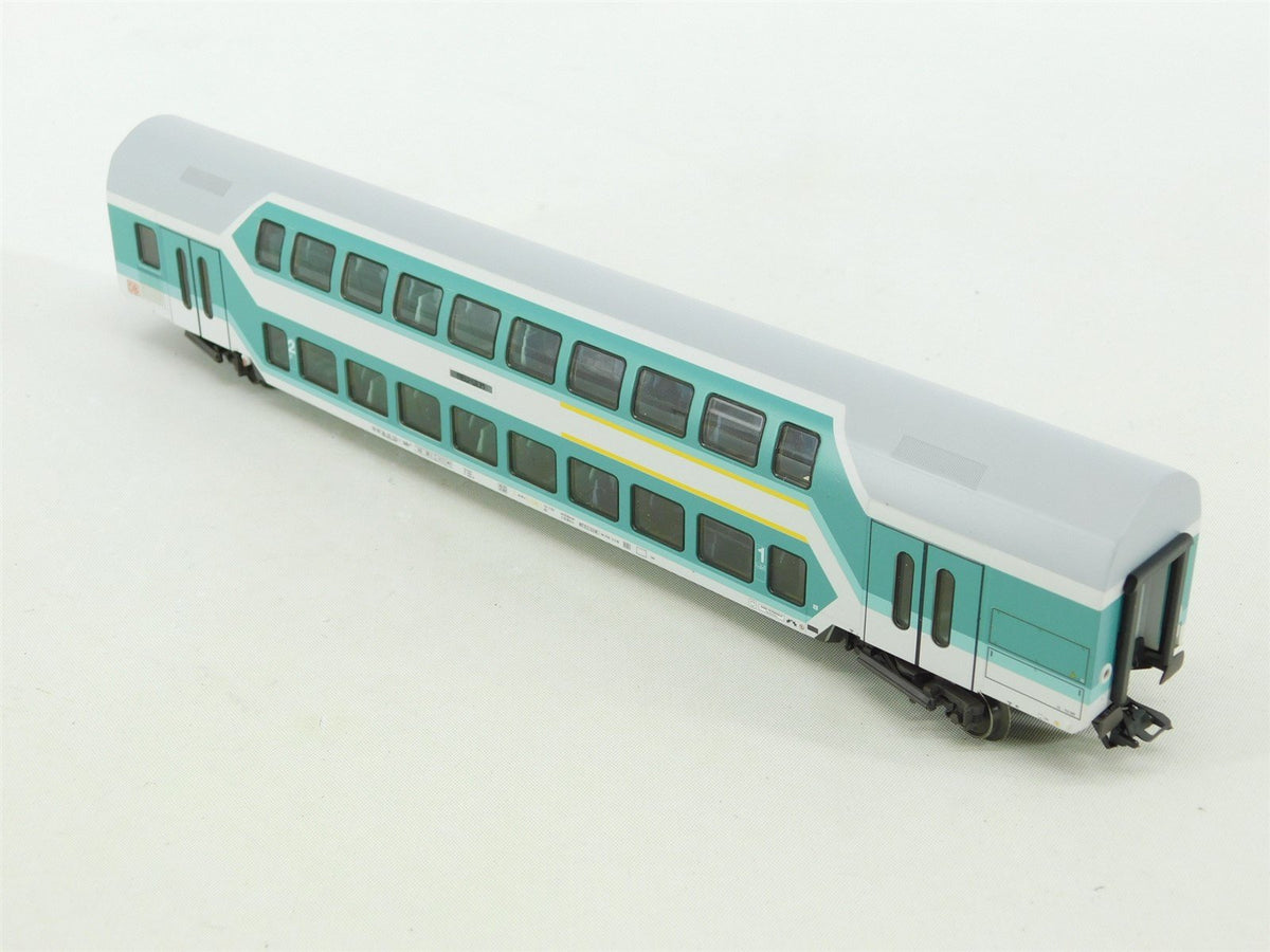 HO Scale Marklin 43581 DB German 1st/2nd Class Bi-Level Coach Passenger #103-1