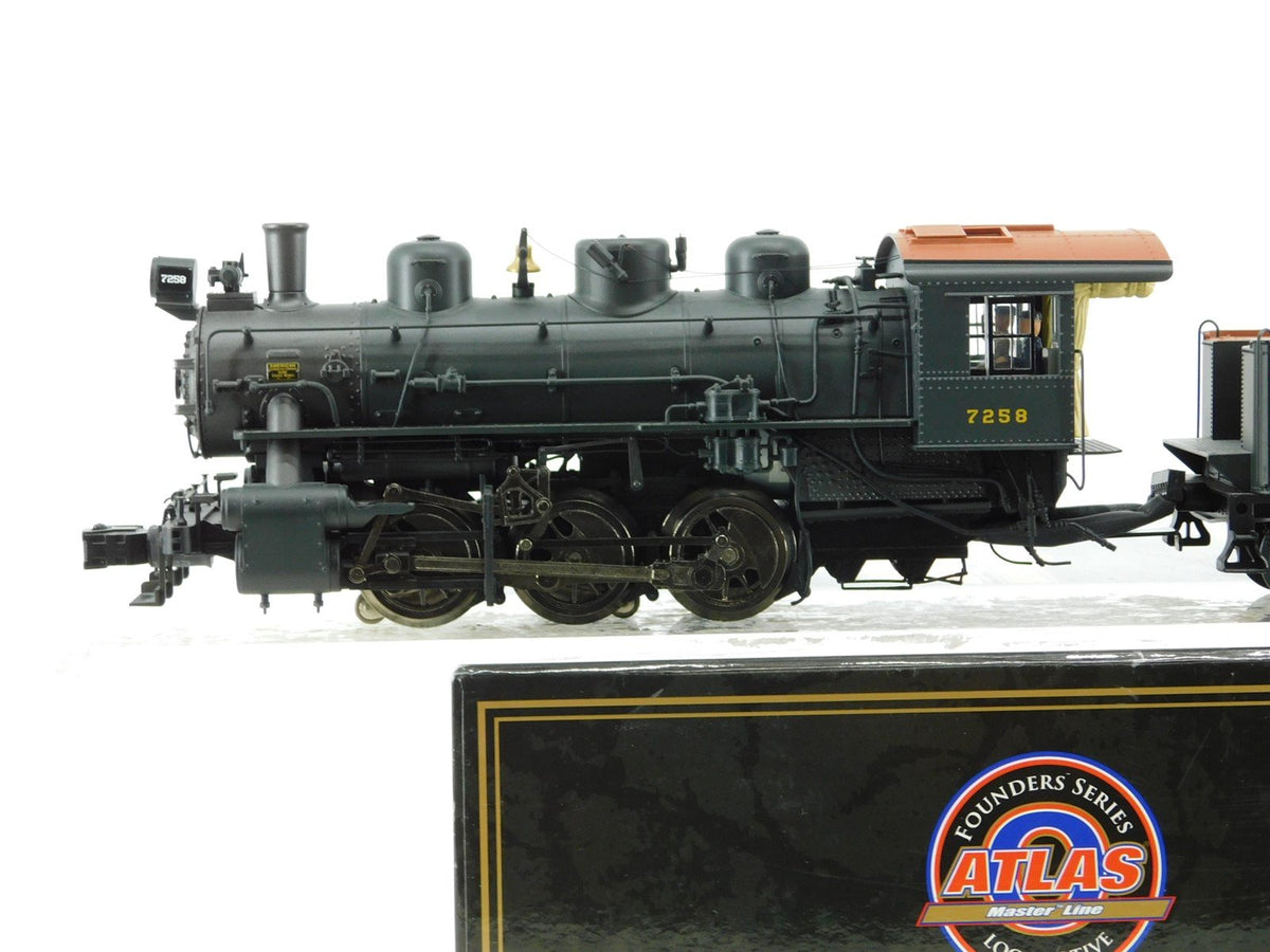 O Gauge 3-Rail Atlas Founders 1703-1 PRR USRA 0-6-0 Steam #7258 TMCC/Sound