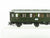 HO Scale Trix 23324 DR German Imperial 1st/2nd Class Coach Passenger Car #29 001