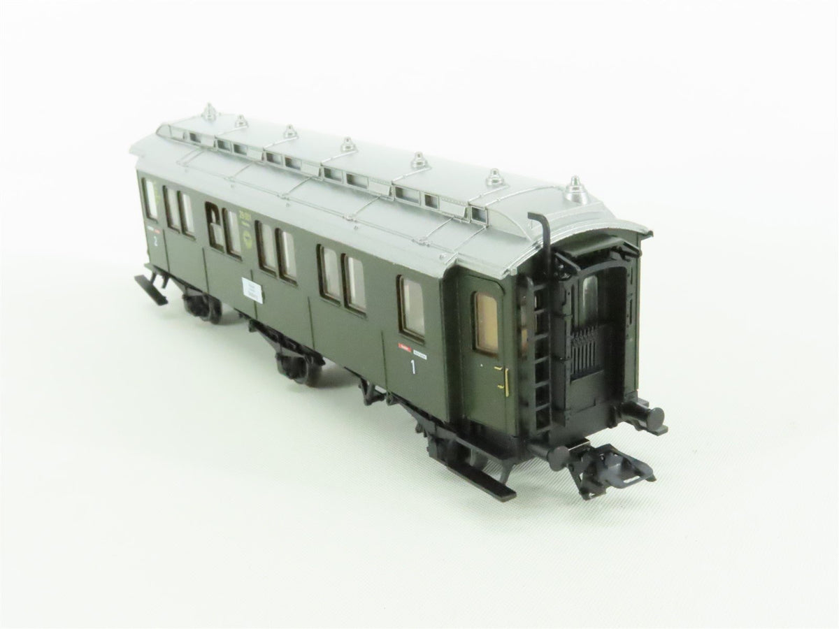 HO Scale Trix 23324 DR German Imperial 1st/2nd Class Coach Passenger Car #29 001