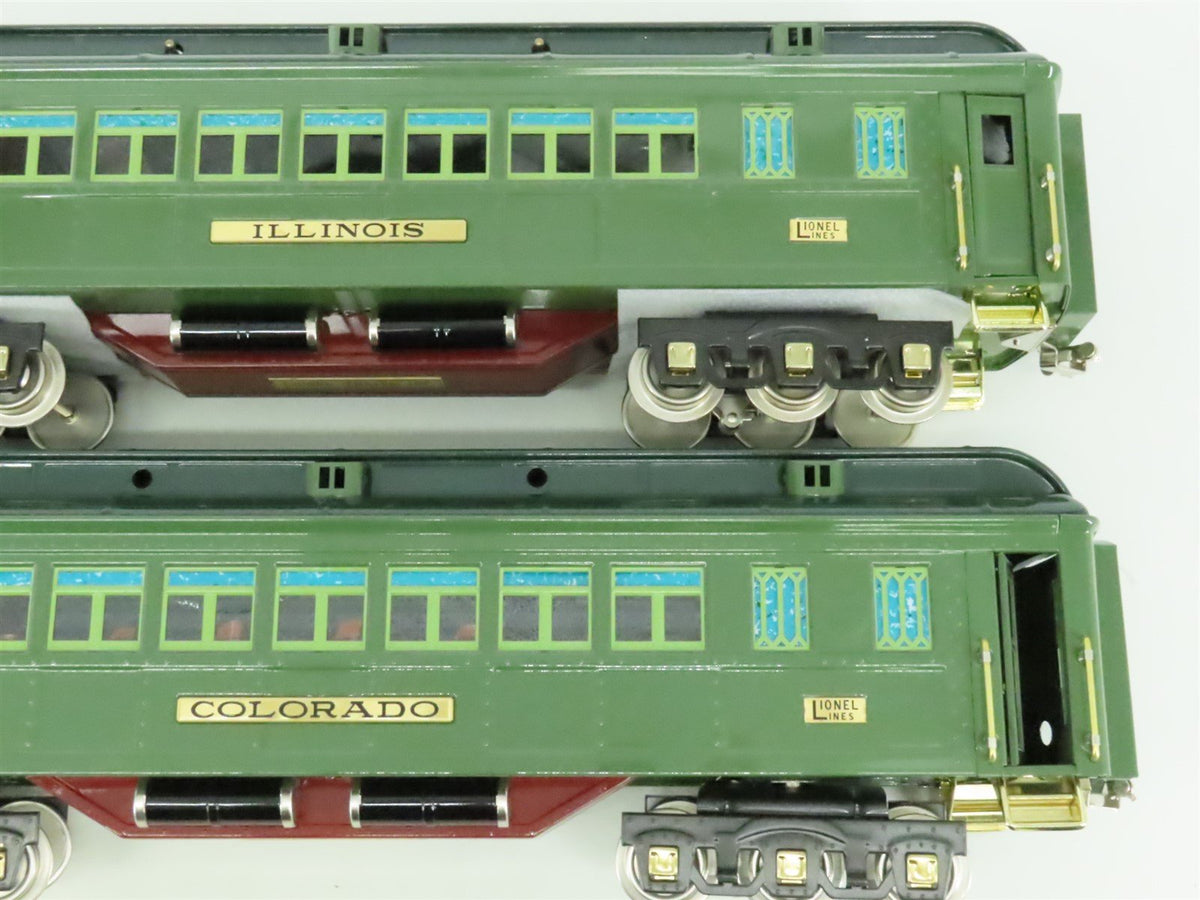 Standard Gauge Lionel Classics Tinplate No.1-381E Electric State Car Train Set