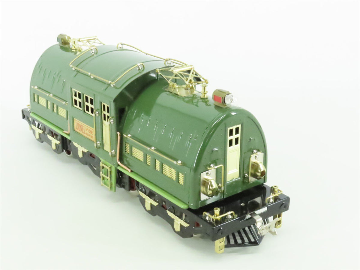 Standard Gauge Lionel Classics Tinplate No.1-381E Electric State Car Train Set