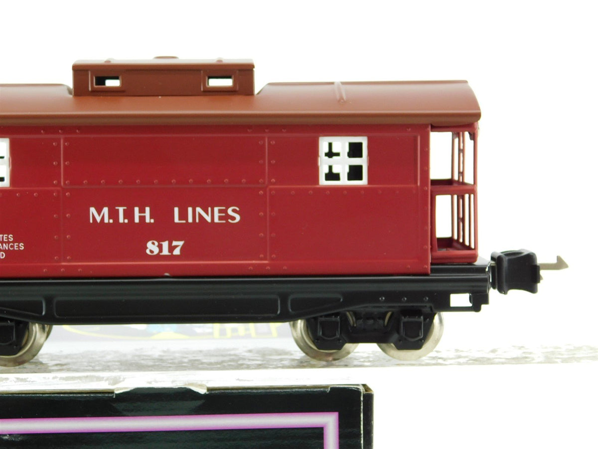 O Gauge 3-Rail MTH Tinplate Traditions 10-3004 MTH Lines Caboose #817