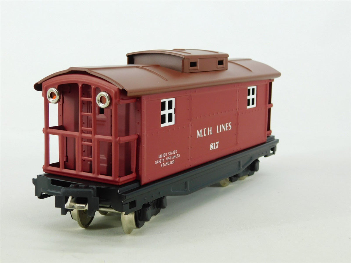 O Gauge 3-Rail MTH Tinplate Traditions 10-3004 MTH Lines Caboose #817