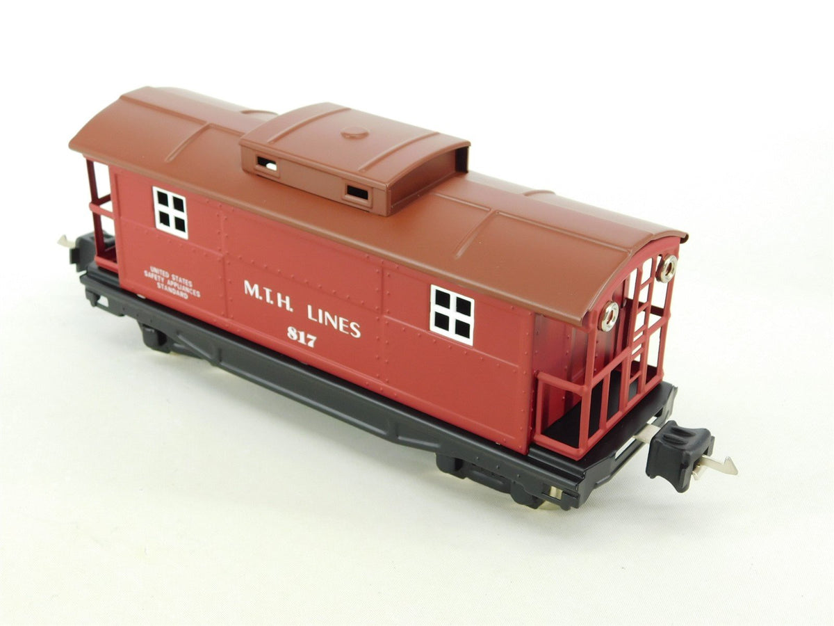 O Gauge 3-Rail MTH Tinplate Traditions 10-3004 MTH Lines Caboose #817