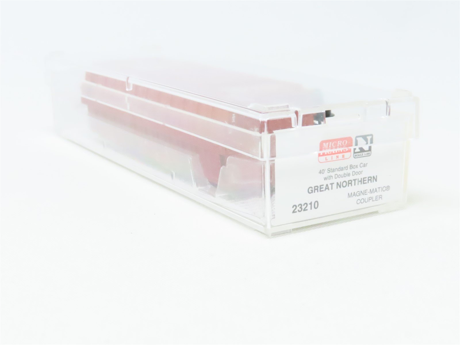 N Scale Micro-Trains MTL #23210 GN Great Northern 40' Double Door Box Car #3484