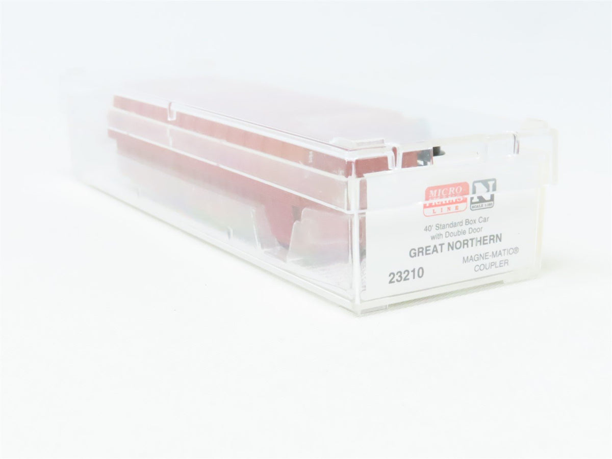 N Scale Micro-Trains MTL #23210 GN Great Northern 40&#39; Double Door Box Car #3484