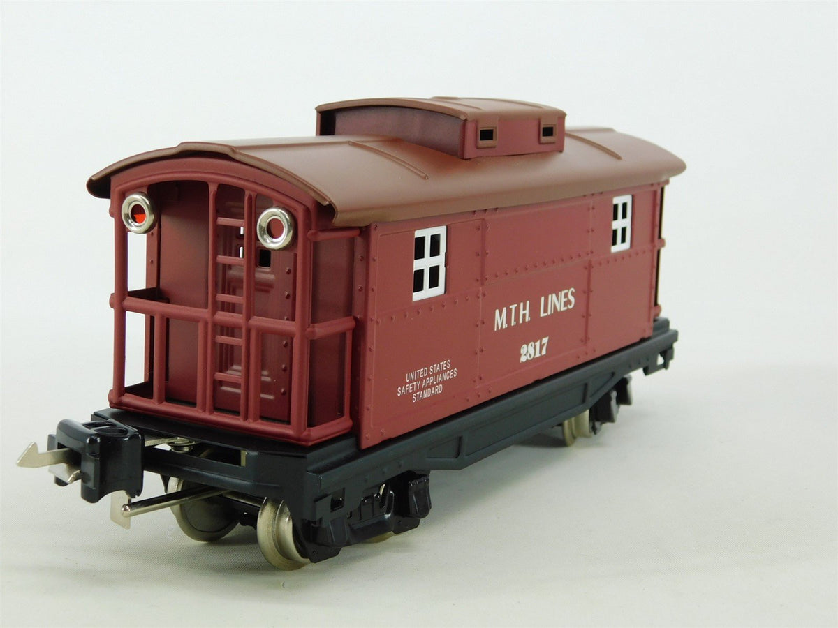 O Gauge 3-Rail MTH Tinplate Traditions 10-8021 MTH Lines Caboose #2817