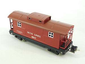 O Gauge 3-Rail MTH Tinplate Traditions 10-8021 MTH Lines Caboose #2817