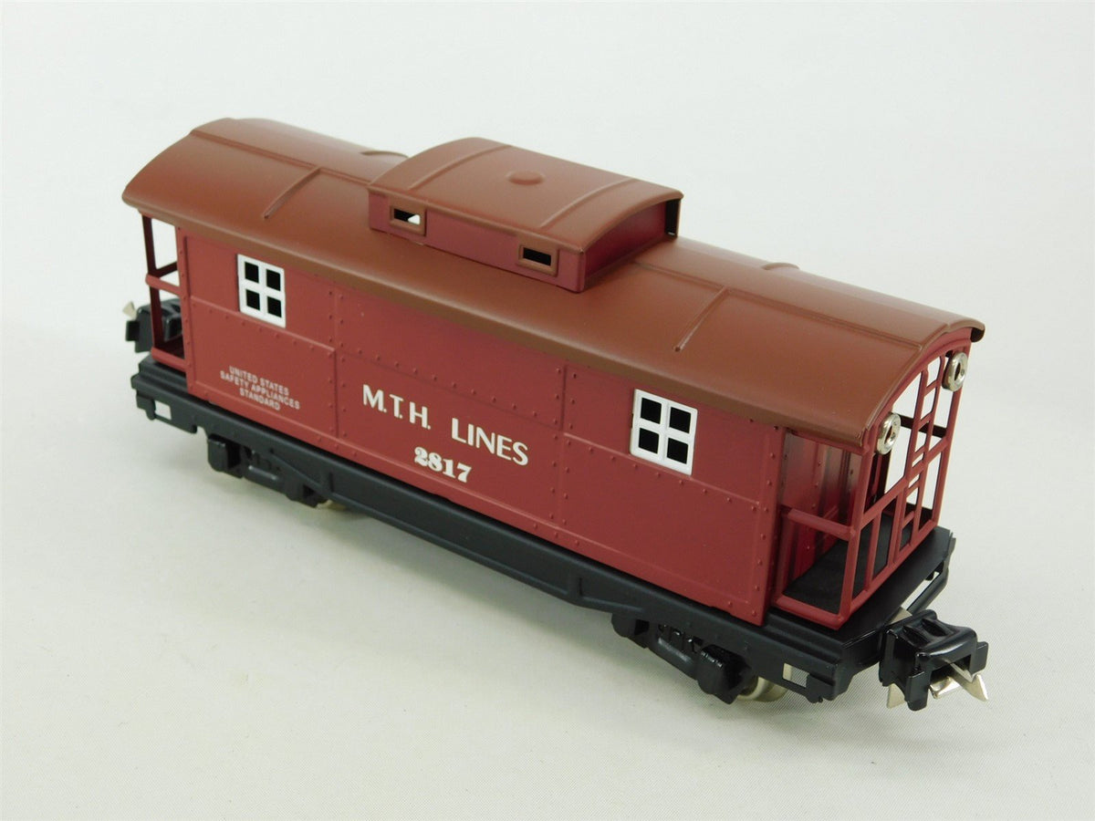 O Gauge 3-Rail MTH Tinplate Traditions 10-8021 MTH Lines Caboose #2817