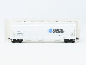 N Micro-Trains MTL #94020 GRPX General Chemical 3-Bay Center Flow Hopper #944569