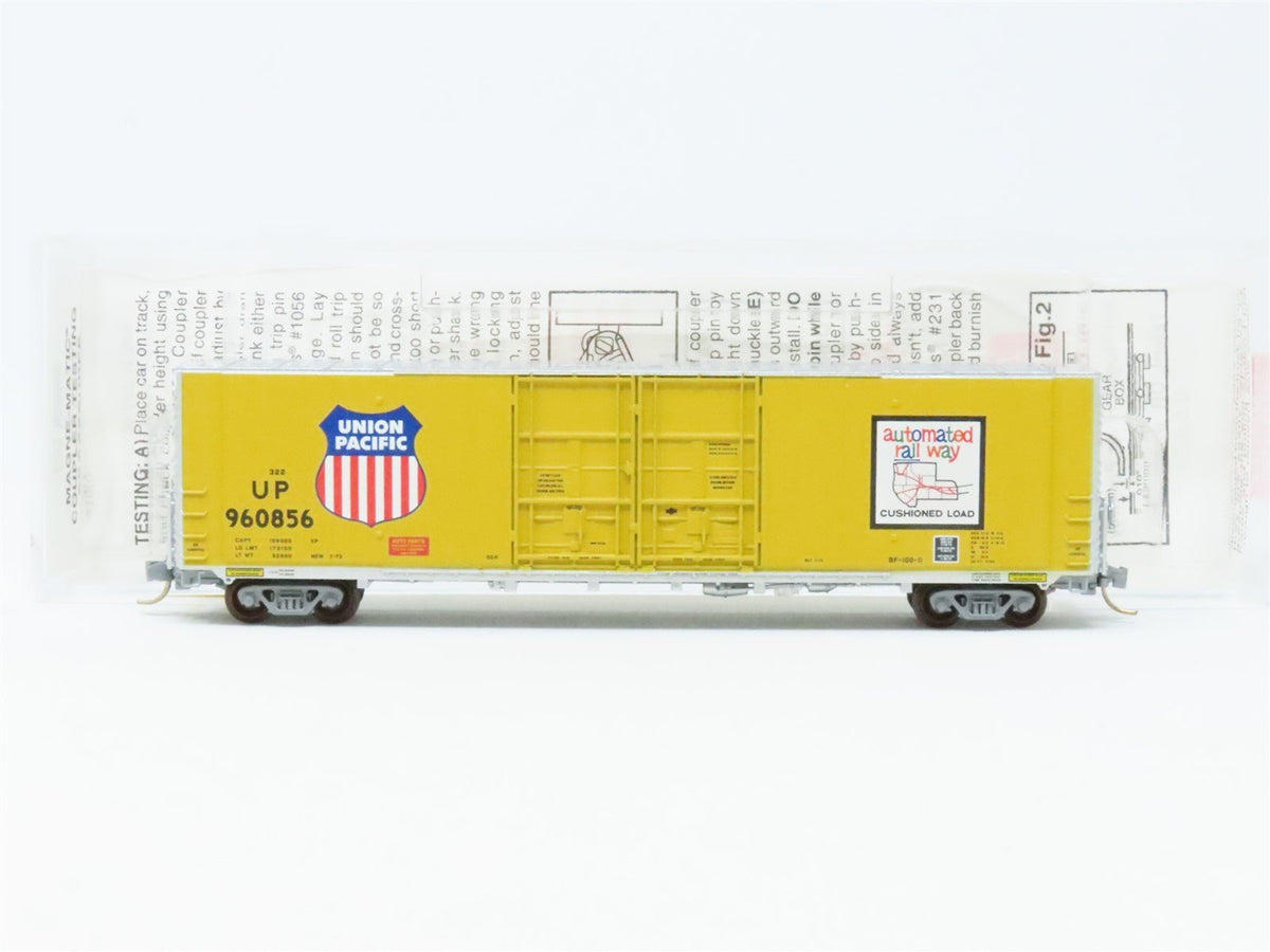 N Scale Micro-Trains MTL #102020 UP Union Pacific 60&#39; Box Car #960856