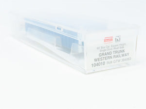 N Scale Micro-Trains MTL #104010 GTW Grand Trunk Western 60' Box Car #384063