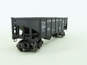 O Gauge 3-Rail Lionel 6456 LV Lehigh Valley 2-Bay Open Hopper #25000 - Restored