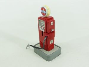 G Scale Danbury Mint #015-011 & 015-012 Vintage Gas Pumps w/ COA (2)