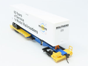 HO Walthers 949-1 WKWX 65th Anniversary Front Runner Flat Car #193297 w/Trailer