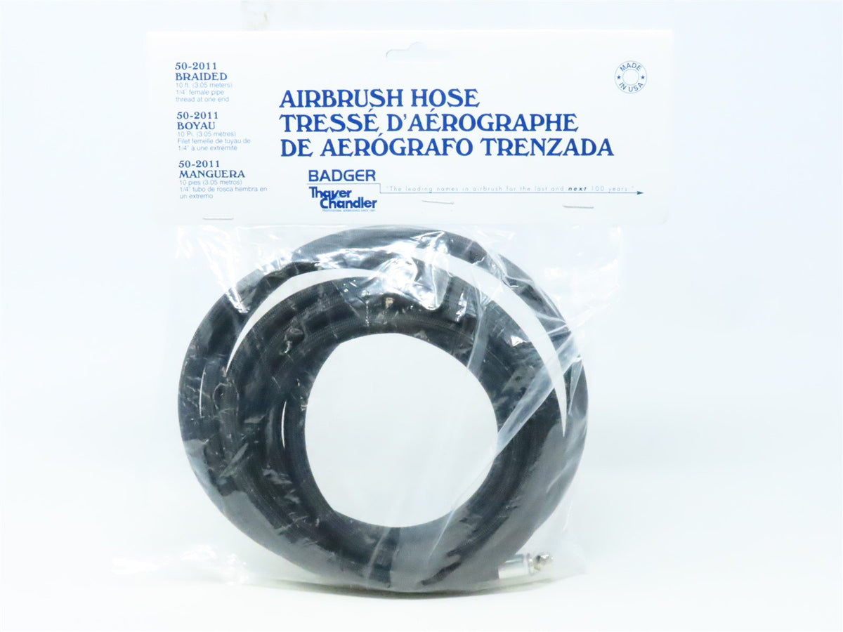 Multi Scale Badger #50-2011 10&#39; Braided Airbrush Hose - SEALED
