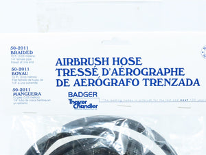 Multi Scale Badger #50-2011 10' Braided Airbrush Hose - SEALED