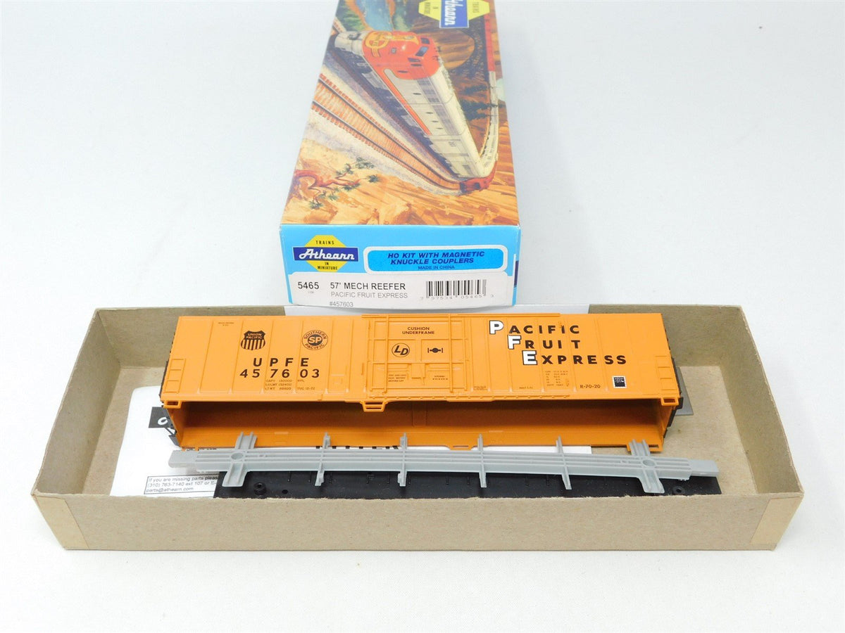 HO Scale Athearn Kit 5465 UPFE SP UP Pacific Fruit Express 57&#39; Reefer #457603