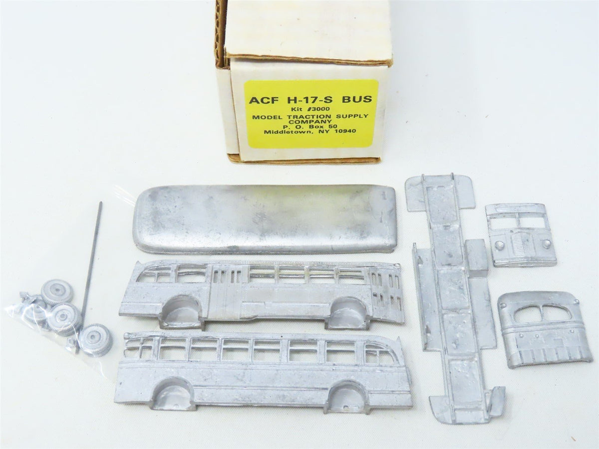 Model Traction Supply Company &quot;Roadway Division&quot; Die-Cast Kit #ACF H-17-S Bus