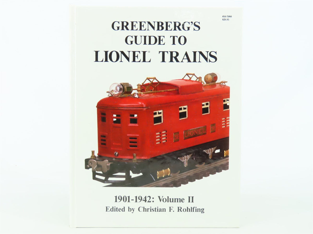 Greenberg&#39;s Guide to Lionel Trains Vol. 2 by Christian F. Rohlfing ©1988 HC Book