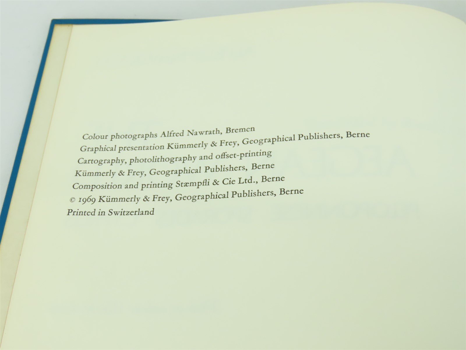 The Aegean World by Alfred Nawrath ©1969 HC Book