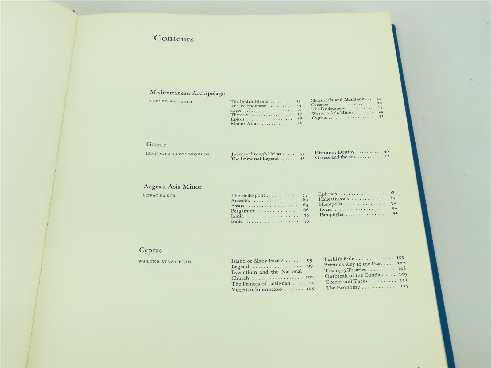 The Aegean World by Alfred Nawrath ©1969 HC Book