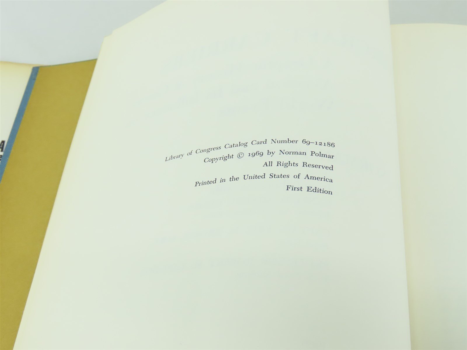 Aircraft Carriers by Norman Polmar ©1969 HC Book