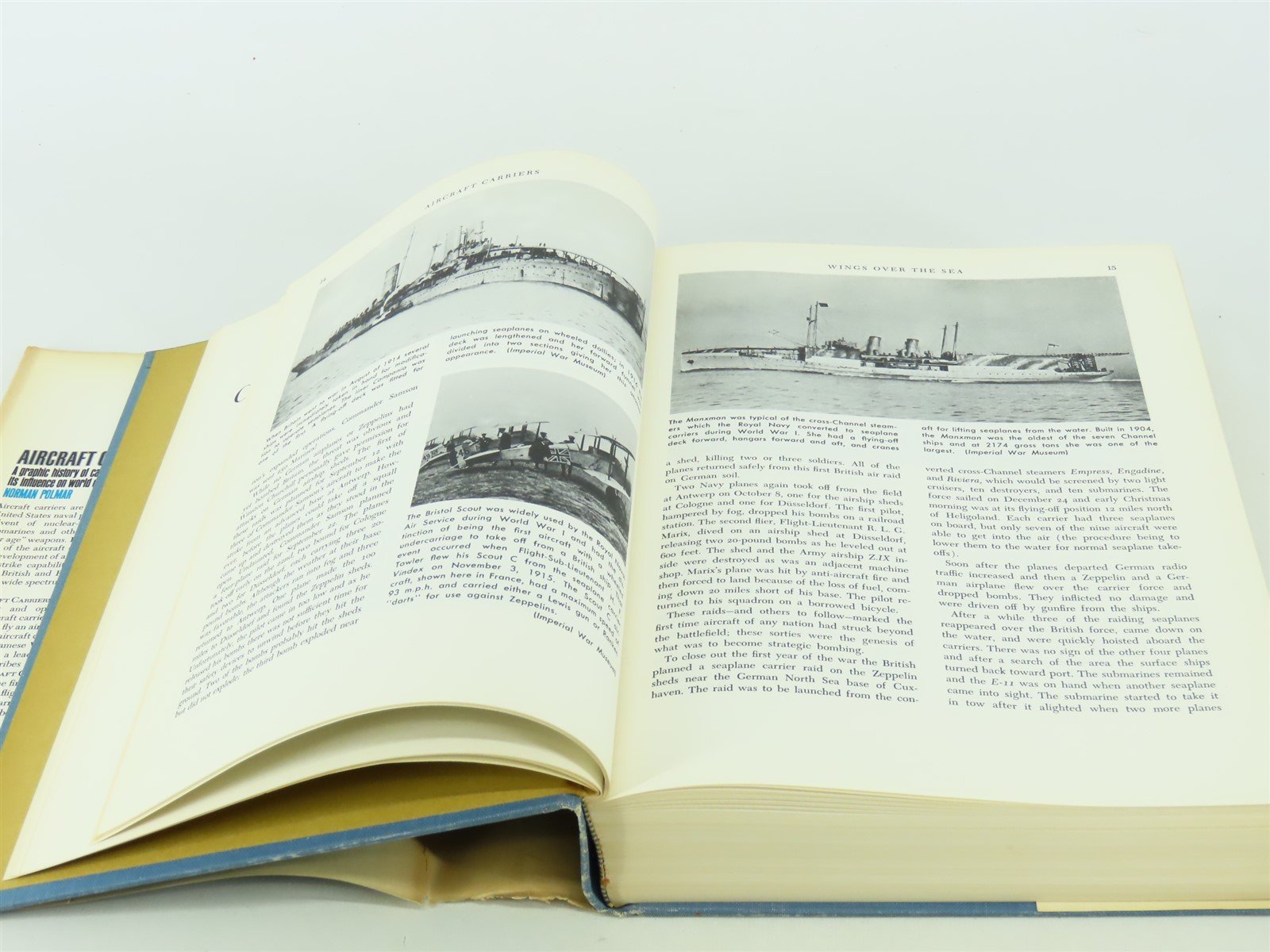 Aircraft Carriers by Norman Polmar ©1969 HC Book