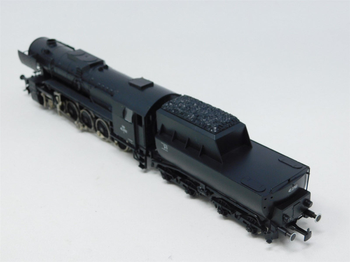 HO Scale 3-Rail Liliput 4218 OBB Austrian Federal 2-10-0 BR 42 Steam #2702