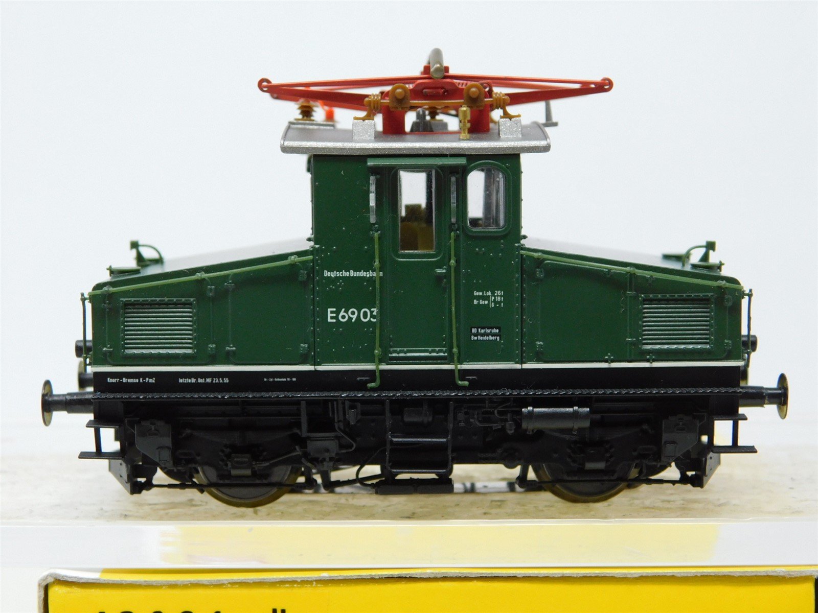 HO Scale 3-Rail BRAWA 43081 DB German Federal Class BR E69 HO Scale 3-Rail BRAWA 43081 DB German Federal Class BR E69