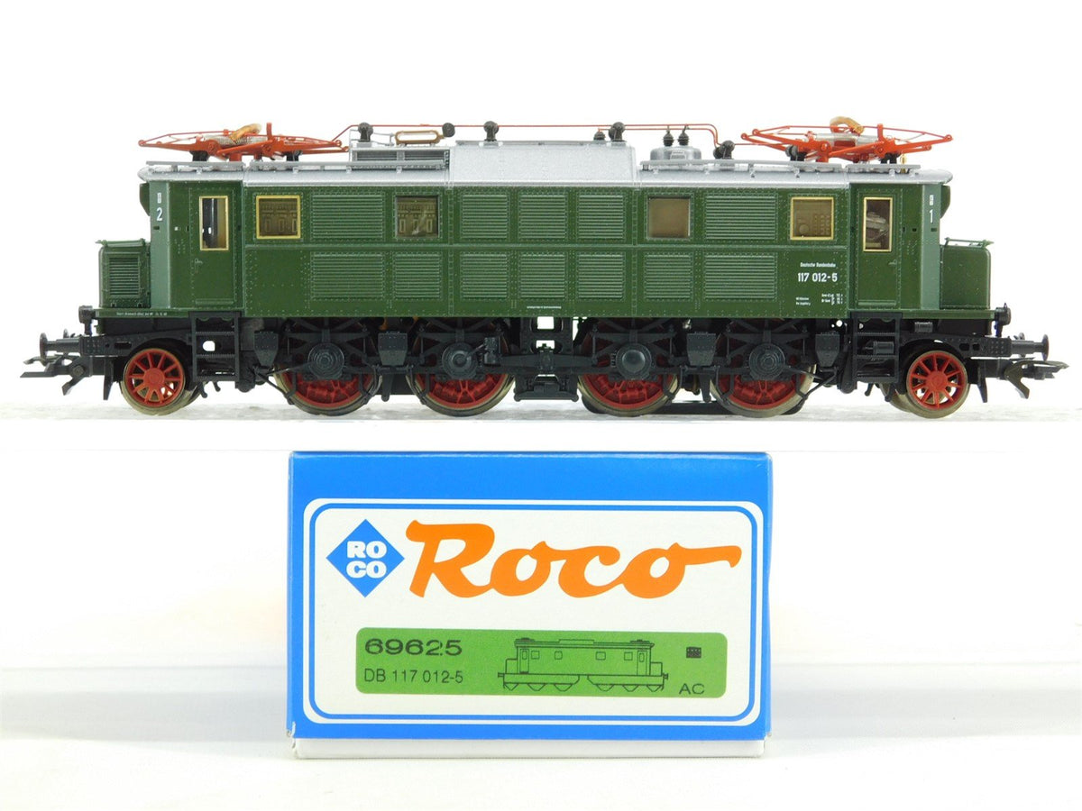 HO Scale 3-Rail Roco 69625 DB German Federal Class BR 117 Electric #012-5 w/DCC