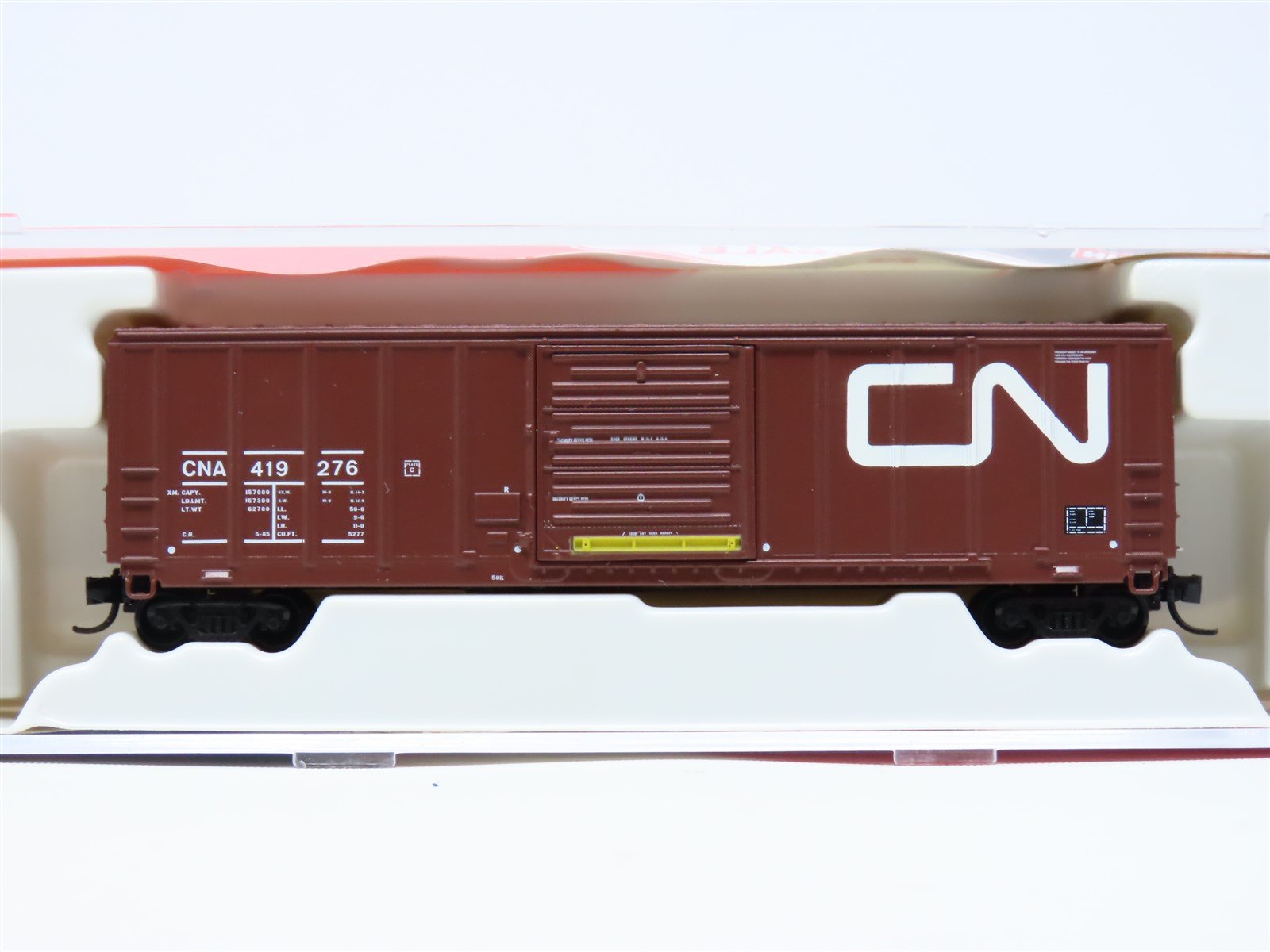 N Scale InterMountain 67503-06 CNA Canadian National Steel Box Car #419276