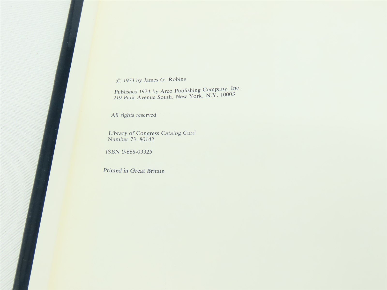 World Steam Locomotives by James G. Robins ©1973 HC Book