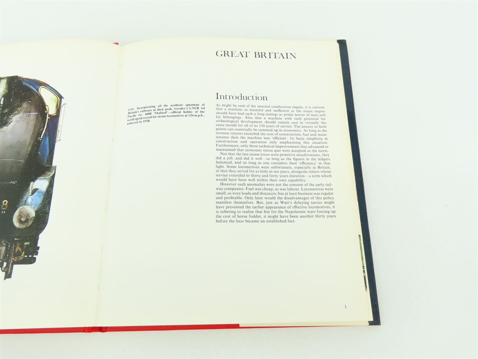 World Steam Locomotives by James G. Robins ©1973 HC Book