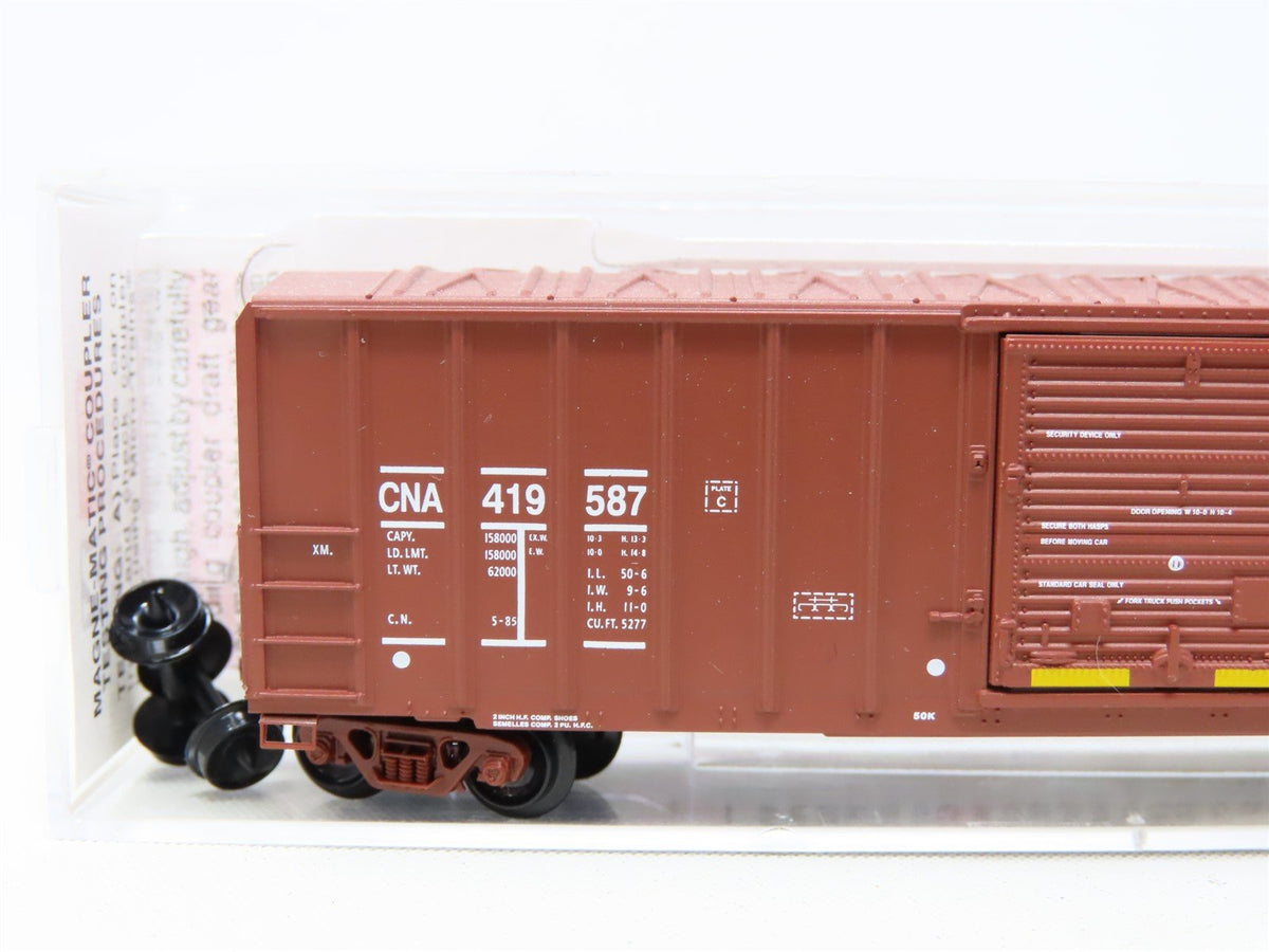 N Scale Micro-Trains MTL #25650 CNA CN Canadian National 50&#39; Box Car #419587