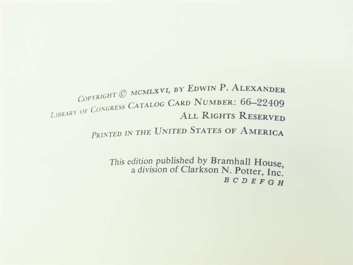 The Collector&#39;s Book of The Locomotive by Edwin P Alexander ©1966 HC Book