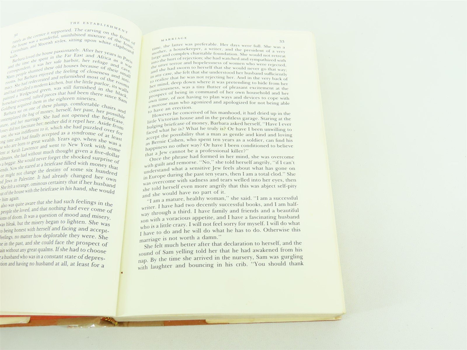 The Establishment by Howard Fast ©1979 HC Book