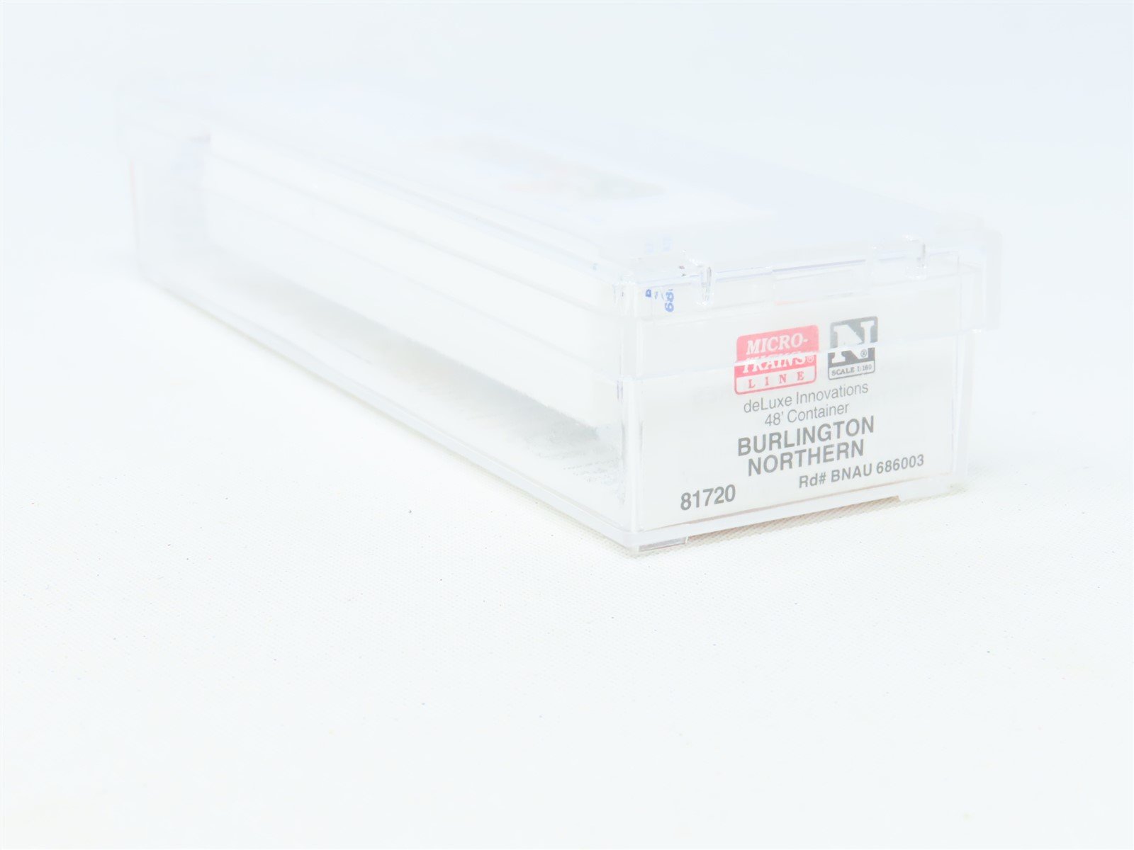 N Micro-Trains MTL #81720 BNAU Burlington Northern Omaha 48' Container #686003