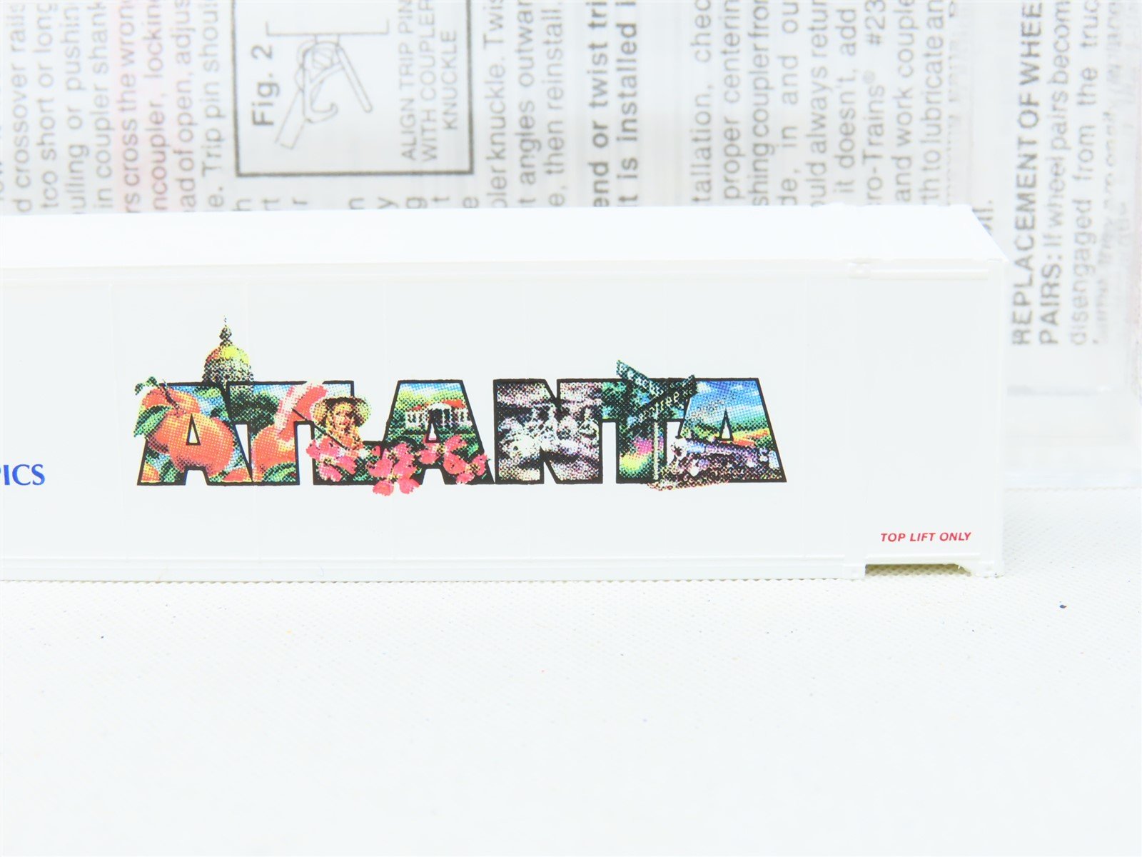 N Micro-Trains MTL #81710 BNAU Burlington Northern Atlanta 48' Container #686002